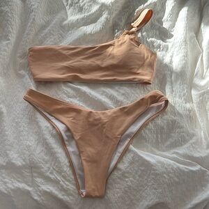 Women’s one strap bikini set